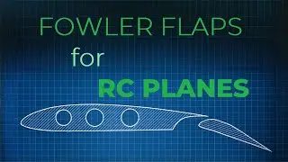 Fowler Flaps for RC Plane #shorts #planes