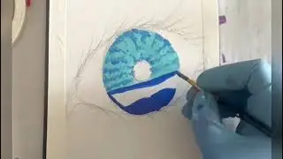 Nature's vision I simple and easy I tutorial I Acrylic painting