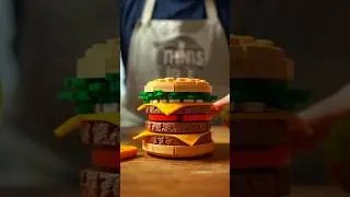 LEGO Burger | Stop Motion Cooking Shorts