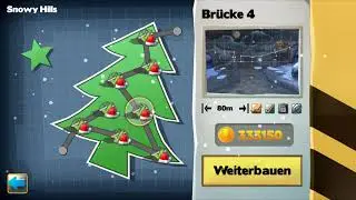 Bridge Constructor: Snowy Hills 4 (333.150 Points)