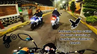 Rodando en MOTO por las CALLES de NOCHE en la CDMX