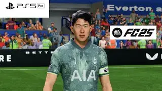 FC 25 - Everton vs. Tottenham ft Son,Maddison & Solanke | Premier League 24/25 | PS5&trade;️ [4K60] HD