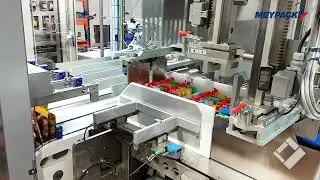High-Performance Case Packer for Shelf-Ready Rainbow Packs!