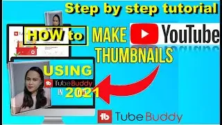 How to make a YouTube Custom thumbnails quickly and for FREE  | TubeBuddy Thumbnail Generator