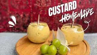 Creamy Fruit Custard | Easy homemade | #tasty #custard #fruit #viralvideo #youtubevideo #recipe