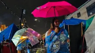A Rainy Night On Mass & Cass and Atkinson Street Boston September 13, 2023