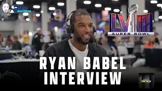 RYAN BABEL SUPER BOWL INTERVIEW: Radio Row, European Football, and Social Media for Athletes