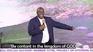 Be constant in the kingdom of GOD | Rev Canon Komo