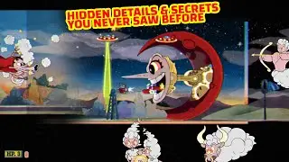Hilda Berg Hidden Details & Secrets Behind the scene Glitch - Cuphead DLC Zoom Out