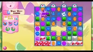 Candy Crush Saga Level #190 NO BOOSTERS | interesting level