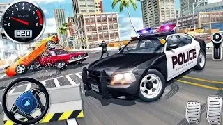 Police Car Chase Simulator 3D Game - Real Cop Cars Driving Simulator 2025 - Android GamePlay