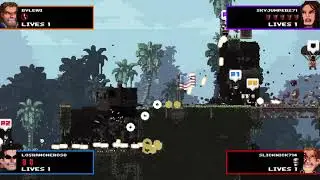 4 Idiots Playing Broforce