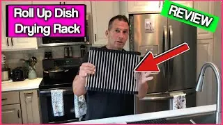 Roll Up Dish Drying Rack