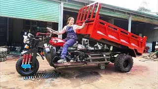 Restoring a 3000kg tricycle from old spare parts. Final part completed