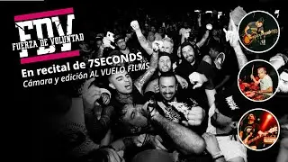 Fuerza de Voluntad en recital #7SECONDS. Sala Metrónomo, 8 de agosto 2025 STGO, Chile. #straightedge