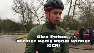 2023: Alex Paton, former winner of Perfs Pedal (GCN) pre race