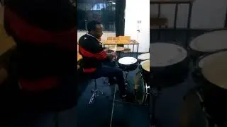 double bass drum playing