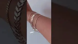 PULSERAS CELINE Y FLECHA DE JOYAS VALENKA