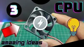 3 Simple Ideas💡With CPU Fan🔥| Daily Use Hack 🤩 | @HackerJP