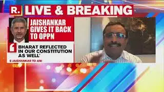 RSS leader Ram Madhav speaks on India vs Bharat controversy, G20 summit and much more | EXCLUSIVE