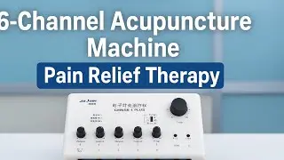 6-Channel Acupuncture Machine &ndash; Amazing for Pain Relief #acupuncture