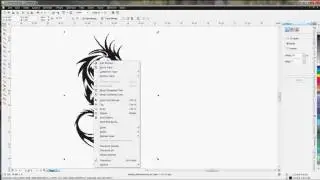 COREL002:Converting BMP to Vector in CorelDraw