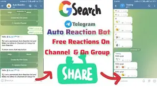 Create Your Own Telegram Auto Reaction Bot For Channel & Group