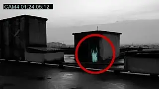Unexplained Ghost Entity Caught on CCTV | Real Ghost CCTV Recorded