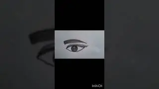How to draw a eye,ankh ka scech drawing #art