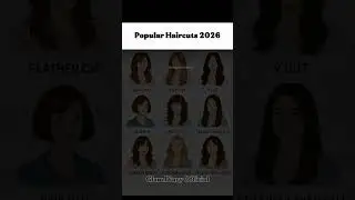 9 Popular Haircut Styles Guide-Complete Hair Cut Types for Women #haircutguide #hairstyles #haircuts