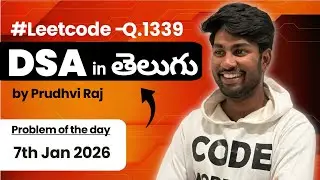 Maximum Product of Splitted Binary Tree | leetcode -1339  | DSA in Telugu | Binary Trees