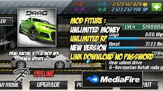 DRAG RACING 3.11.8 MOD APK NEW UPDATE  #gameseru2023 #gamemod #gameterlaris #gameterbaik