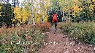 Familiarity - Re-hiking Your Favorite Places -  Peak Fall Colors or Megastorm?