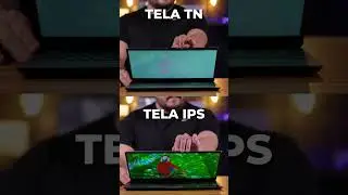 Qual a melhor tela de notebook, TN ou IPS? #notebook