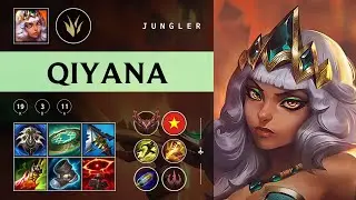 Qiyana Jungle vs Jax - VN Grandmaster Patch 25.24