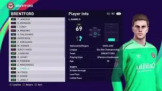 eFootball PES 2021 BRENTFORD Base Copy