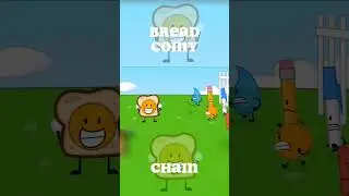 BREAD COINY CHAIN (reanimated) #bfdi #coiny #flipaclip #animation #tpop #funny #funnyshorts