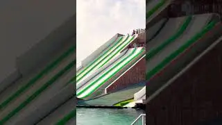 THRILLER SLIDES (DROP IN AND SPLASH) | JOPZ VLOGZ #shorts