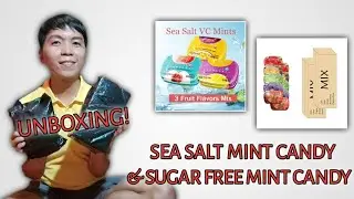 SEA SALT MINT CANDY & SUGAR FREE MINT CANDY -Unboxing #228- | PAPSY KELS