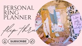 Weekly Planner Flip ✨ Inside My Personal Rings | Cozy, Functional, ADHD-Friendly Planning