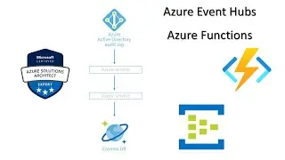 9. MS Azure Solution Architect AZ 305 - Azure Function, EventHub, Cosmos DB, EntraID Audit Logs