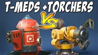 Tanks and Medics +Torchers VS Hot Pot and Grappler | Boom Beach