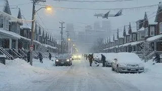 ❄️ Toronto Buried Alive as RECORD Snowfall Paralyzes Canada | Extreme Winter Disaster