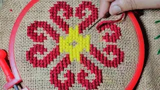 Beautiful Heart with Wool in New colourful Ason Design #how