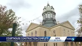 'It's perfect timing': Madison County Courthouse restoration project to be finished soon