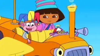 Dora and boots coloring book