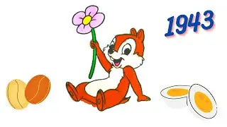 Chip 'n' Dale | 1943 | Satisfying Coloring