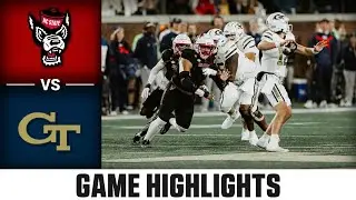NC State vs. Georgia Tech Game Highlights | 2024 ACC Football