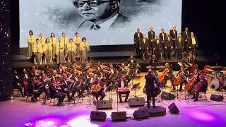 أنشودة الفن ( الدينا ليل و النجوم طالعة تنورها ) رائعة عبد الوهاب