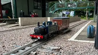 RUNNING ROBERT A  5 INCH 0-6-0 SIMPLEX LOCOMOTIVE AT BEDFORD MODEL ENGINEERS SOCIETY #livestream